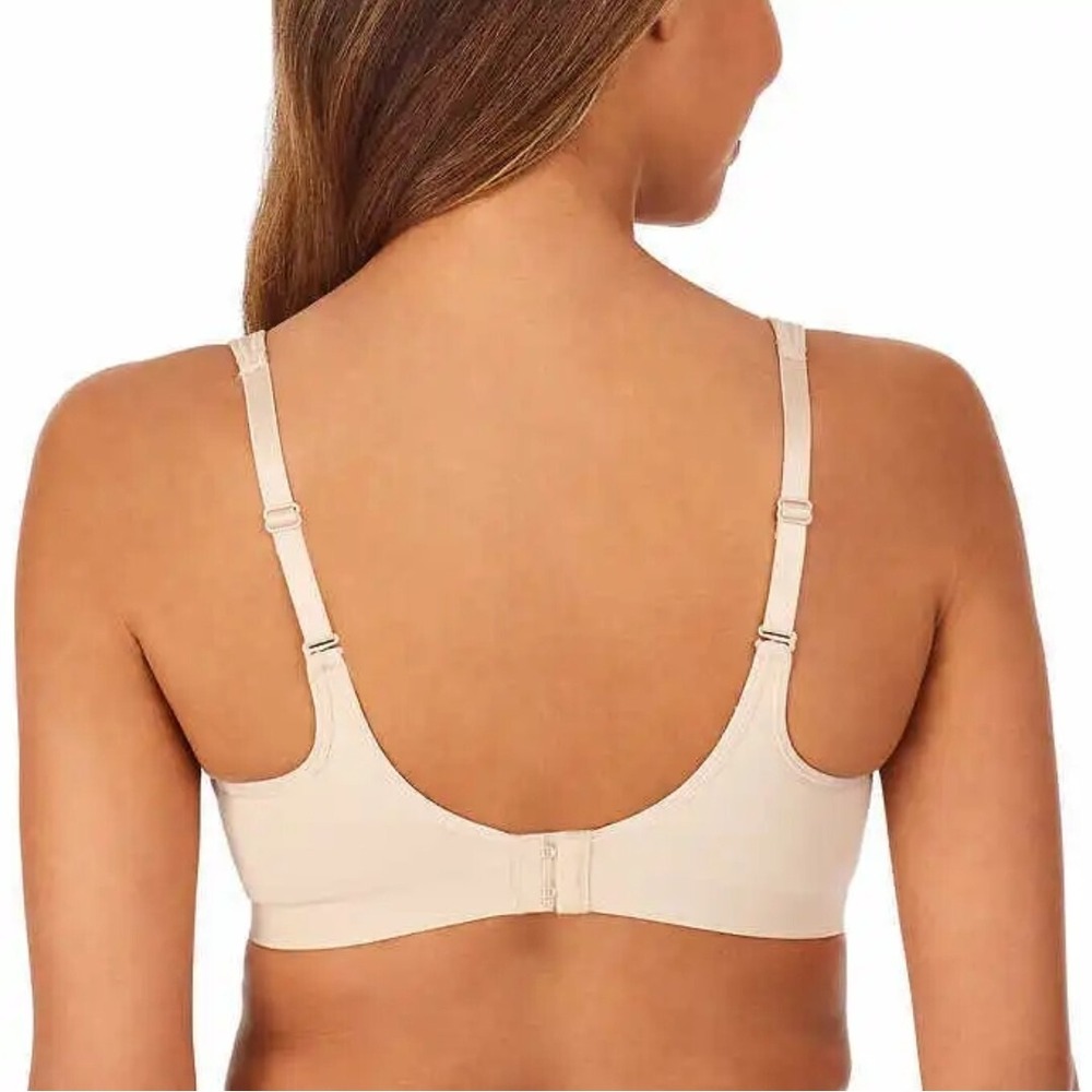 New Women Carole Hochman Seamless Comfort Bra 2 Pack Black and Nude size S - Picture 6 of 9